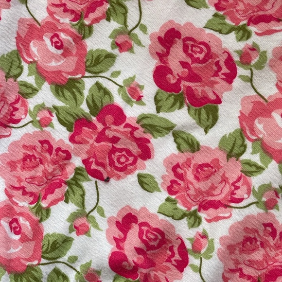 Mon Cheri Pink Floral Long Sleeve Onesies Size 0-3M - Picture 2 of 4